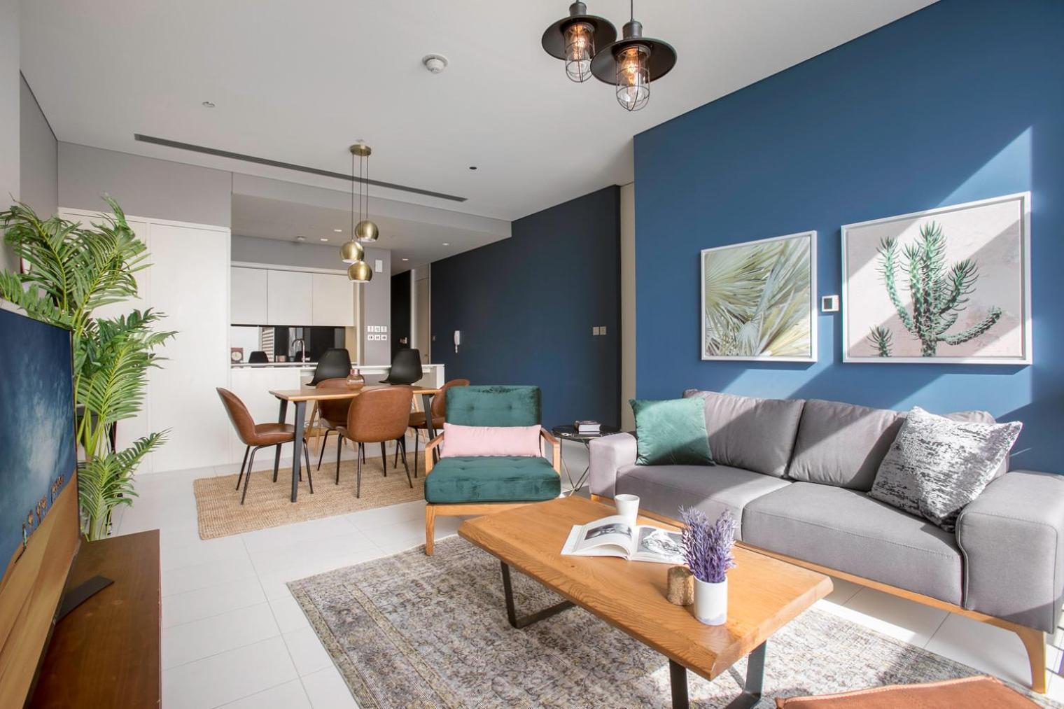 Blueground Difc Burj View Pool Gym Dxb-378 Appartement Dubai